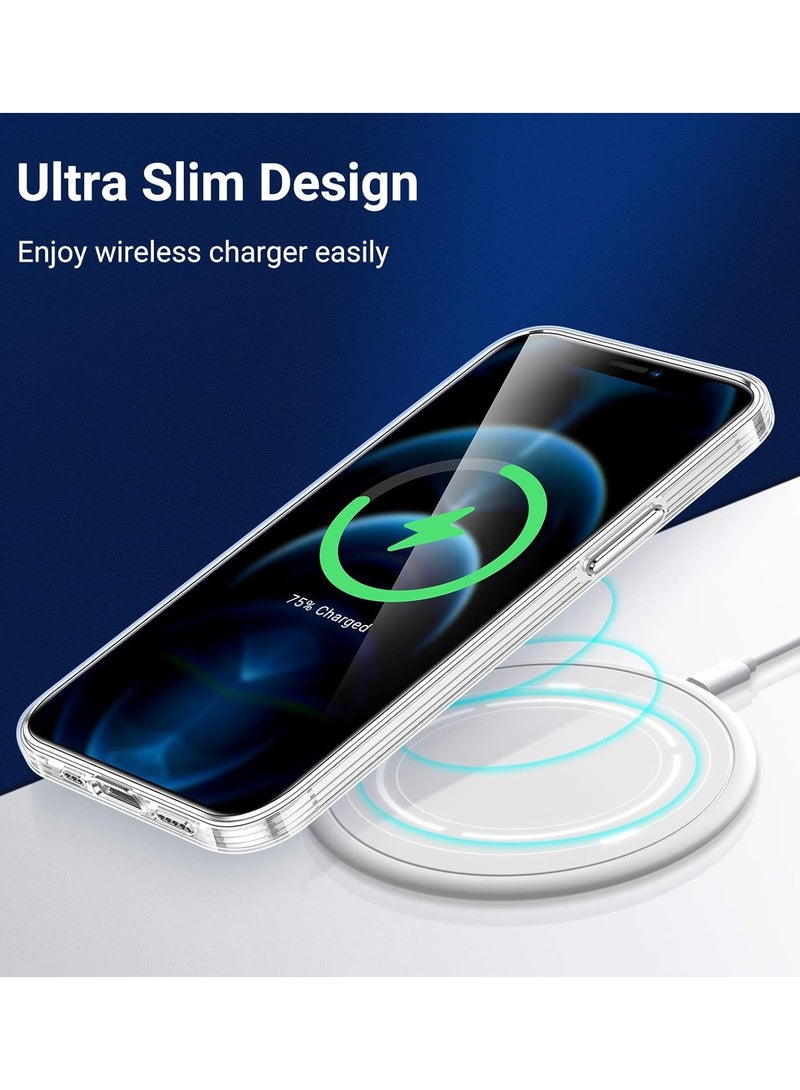 Clear iPhone Case for iPhone 14 Pro Anti-yellowing Anti-drop Anti-Scratch Comfortable Grip Shock Absorption Hard Back Anti-Explosion Back Ultra Thin Full Cover Case Clear Cover Compatible with iPhone 14 Pro - Image 5