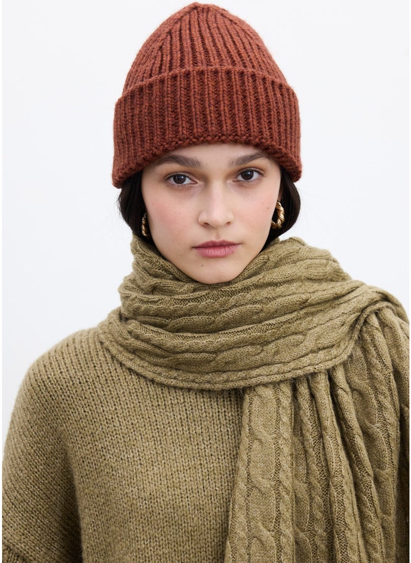 Manuka - Hair Braided Scarf Soil - Image 1