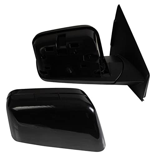 TRQ Right Mirror without Housing Turn Signal with Spotter Mirror Passenger Side Compatible with 2011 Lincoln MKX FO1321469 - Image 3