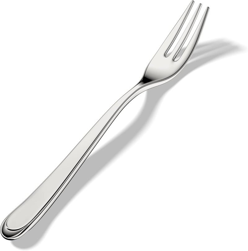Muncene Dessert Forks Appetizer Forks Sets,18/10 Stainless Steels Cocktail Forks,6-inch,Set of 4,Heavy Duty and Dishwasher Safe - Image 1