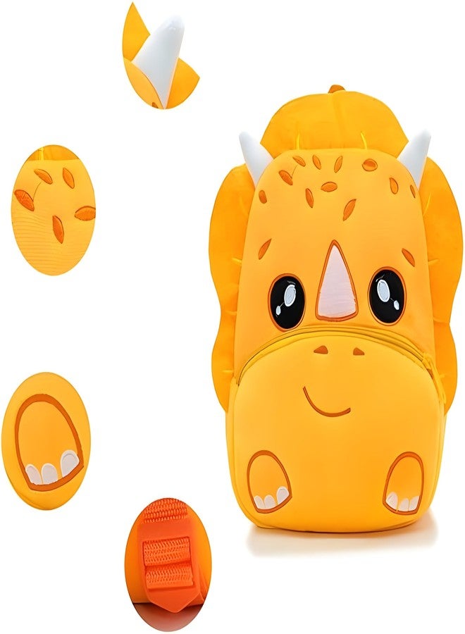 Delicado Cute Small Toddler Kids Preschool Backpack Dinasour Nursery Preschool Playschool School Picnic Travelling Bag for Baby Boy Girl Age 2-5 Years - Image 5