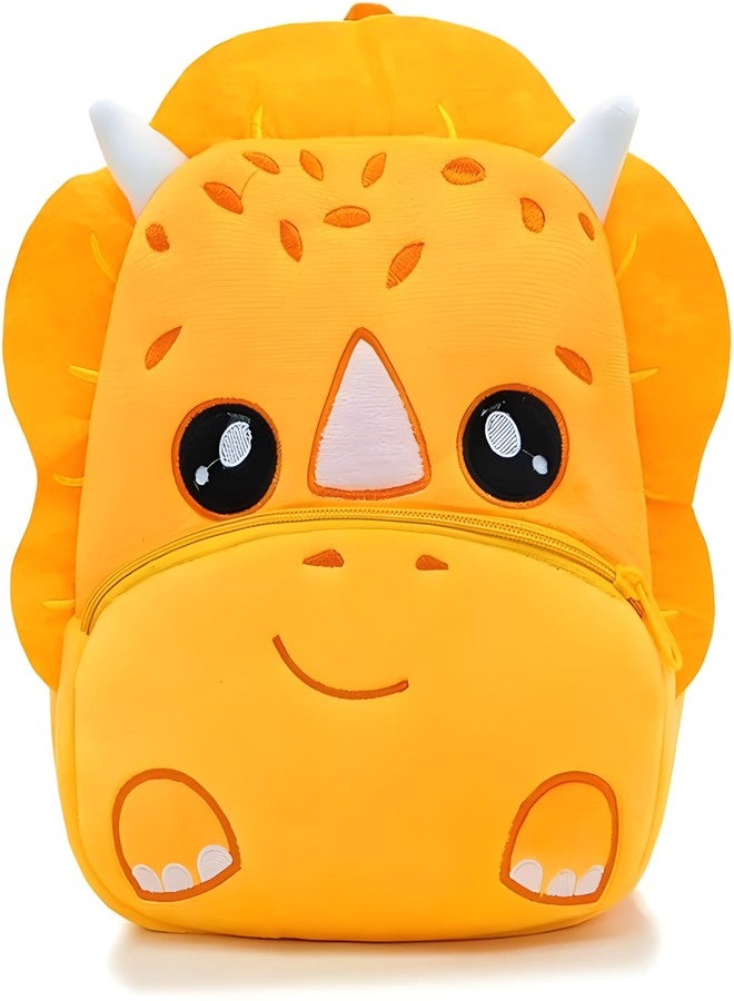 Delicado Cute Small Toddler Kids Preschool Backpack Dinasour Nursery Preschool Playschool School Picnic Travelling Bag for Baby Boy Girl Age 2-5 Years - Image 1