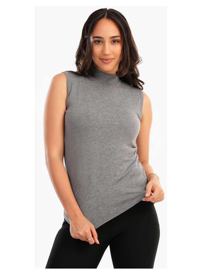 Carina Sleeveless High Neck Pullover - Image 1
