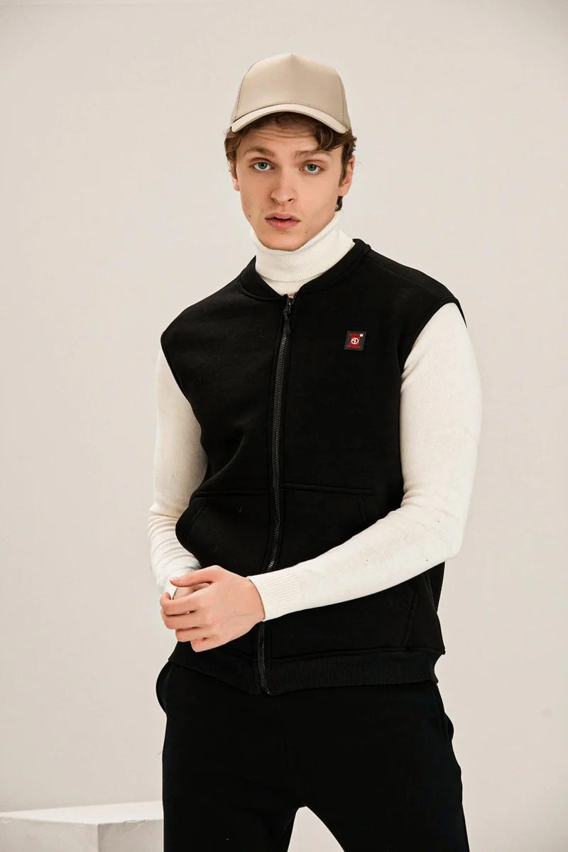 Alexander Gardi Alexandergardı Regular Fit Zipper Vest (E22-618A)