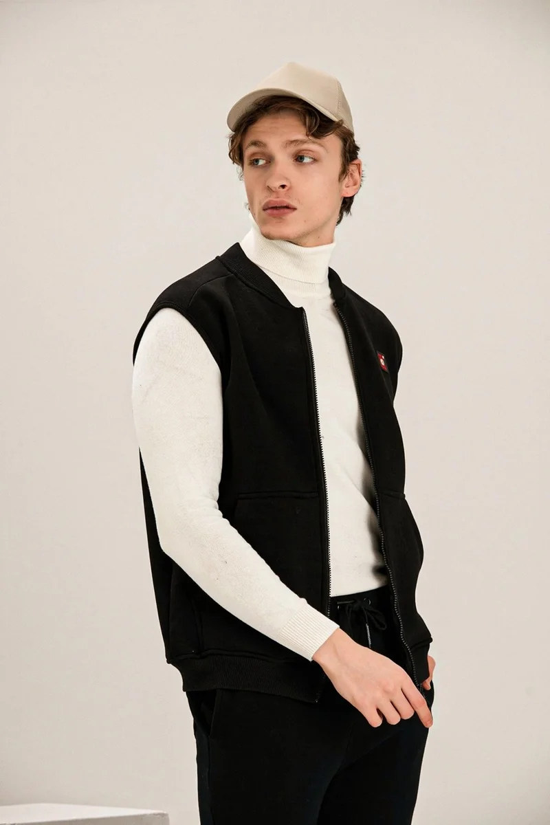 Alexander Gardi Alexandergardı Regular Fit Zipper Vest (E22-618A)
