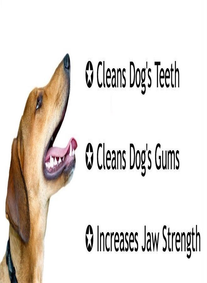 Pups&Pets Rubber Dental Puppy Teething Spike Ring Chew Toy, 6 inches, Colour May Vary - Image 4