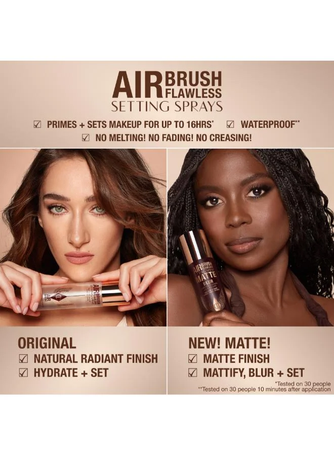 Charlotte Tilbury AIRBRUSH FLAWLESS SETTING SPRAY - MATTE - 100ML - GLOBAL