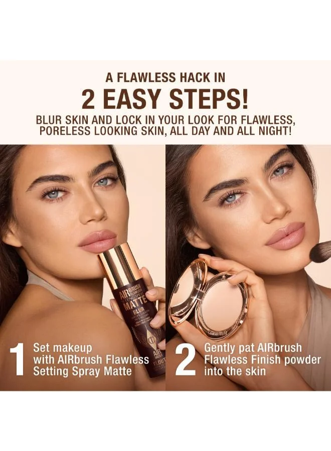 شارلوت تلبوري AIRBRUSH FLAWLESS SETTING SPRAY - MATTE - 100ML - GLOBAL