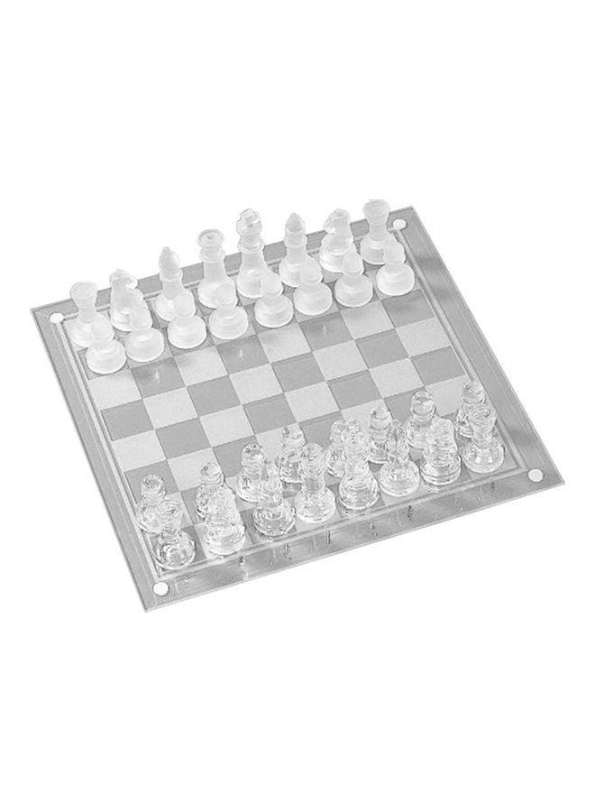 International Glass Chess Set - Image 1