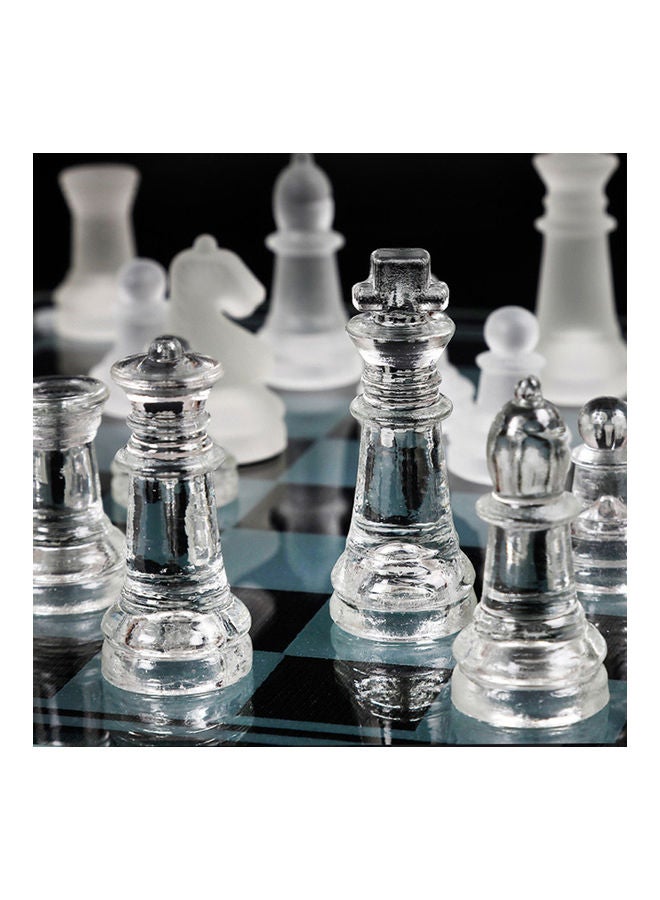 International Glass Chess Set - Image 4