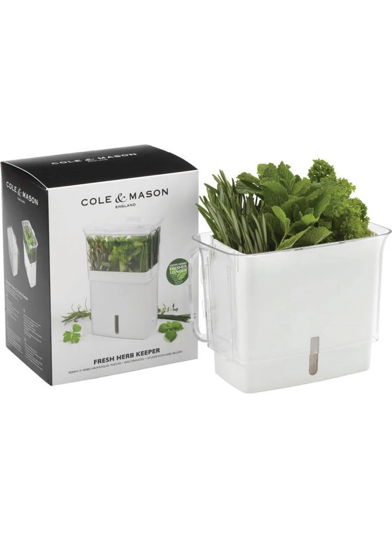 COLE & MASON Cole Mason H105159 Greens Storage Container with Sections