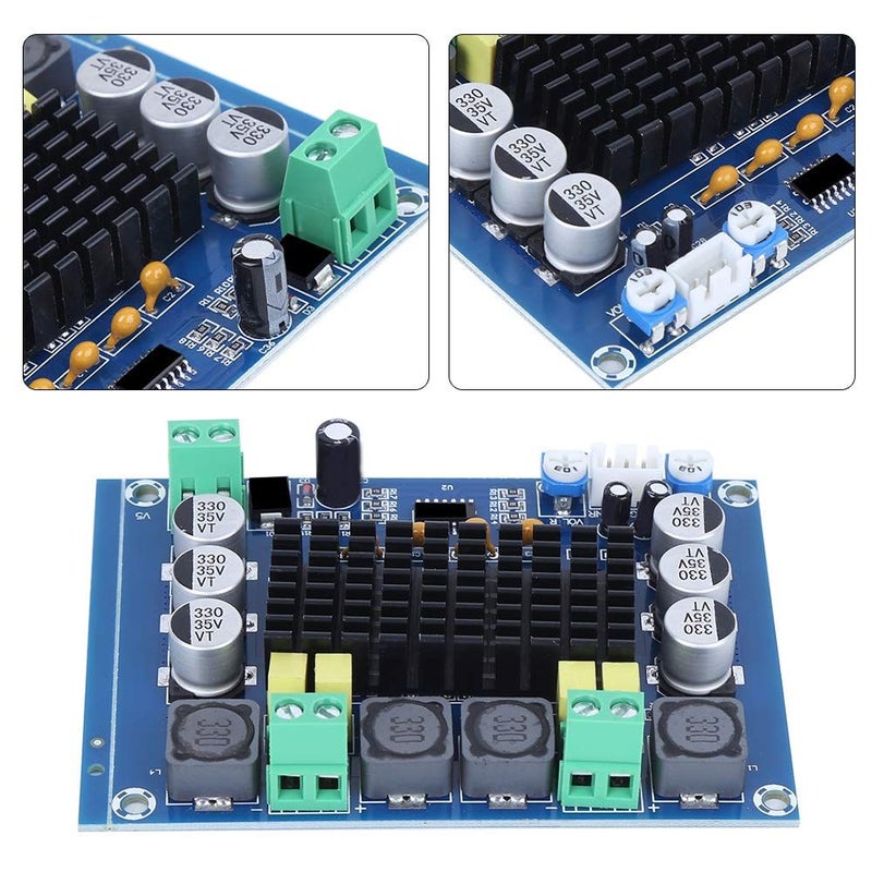 XH M543 Digital Amplifier Module 120Wx2 High Power 2 Channel Class D Audio Board 92x68x16mm - Image 5