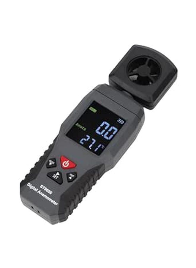 Handheld Wind Speed Meter Digital Anemometer with LCD Display for Outdoor Activities Measures Wind Speed Temperature - Image 1