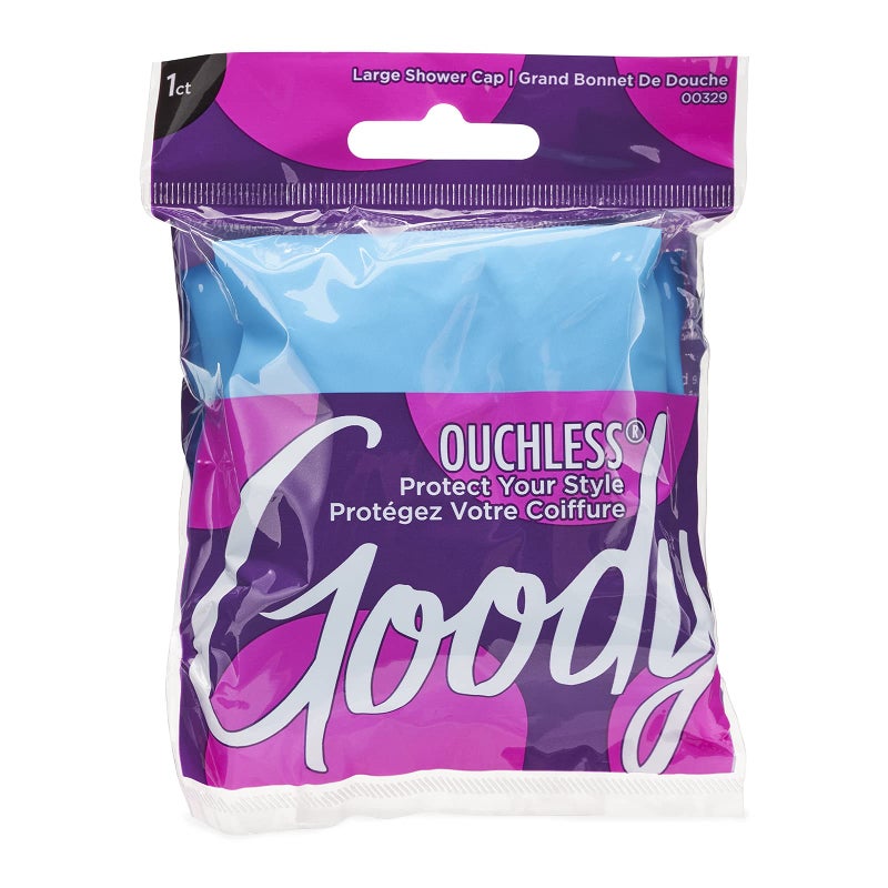 Goody Styling Essentials Shower Cap, 1 Count - Protect Your Hairstyle While Remaining Comfortable - Made with Durable and Waterproof Materials - Hair Accessories for Men, Women, Boys, and Girls - Image 1