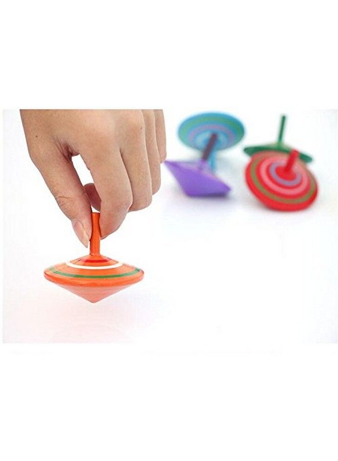 GoodPlay Gyroscope 3 Pcs/Set Handmade Painted Wood Spinning Tops Wooden Toys Educational Toys Kindergarten Toys Standard Tops - Image 2