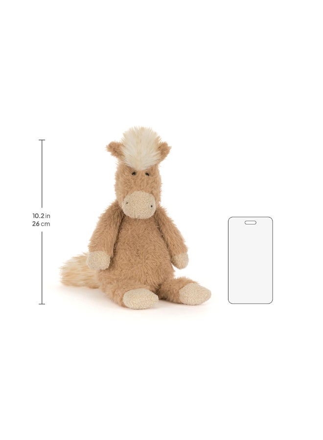 Jellycat دمية جليكات كانترني بوني المحشوة، حصان محشو فائق النعومة للأطفال وجامعي التحف، هدية حصان محشوة لطيفة، 36 سم - Image 5