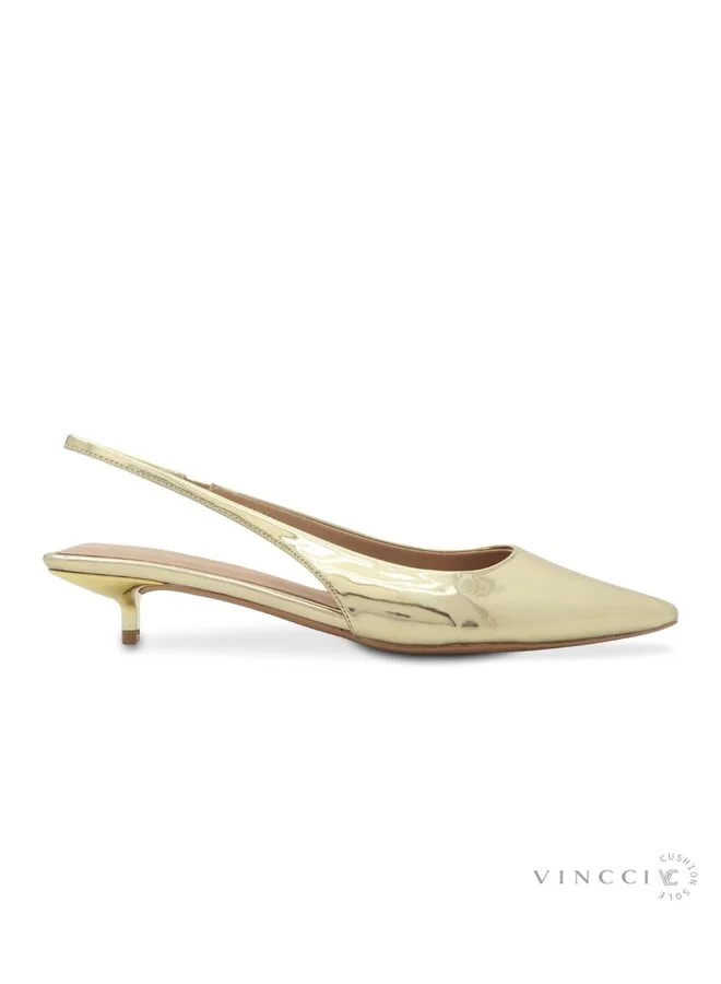 Vincci Pointed Toe Low Heel Ankle Strap Sandals