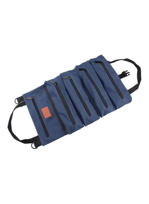 Multi-Purpose Tool Organizer With 5-Zipper Pockets Carrier Bag
