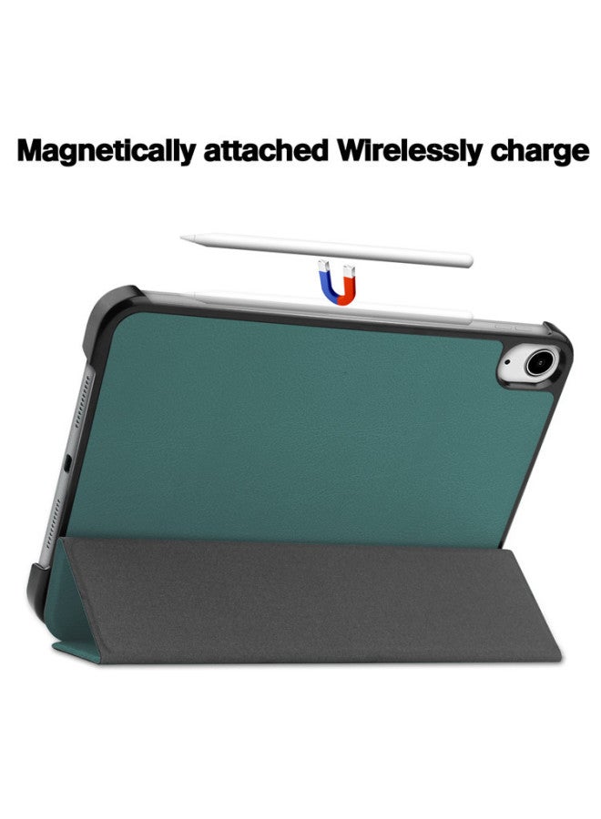 For Apple IPadMini6 Flat Protective Case Mini 6 Tri-fold Caster 8.3 Inch Protective Case 5-Color:Wine Red-Applicable Model:iPad Mini6 2021 New - Image 5