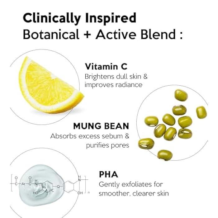 Troubless CLEAR PLUS Smooth Whipped Cleanser – Korean Skin Care Mask-to-Foam Facial Cleanser w/Vitamin C, Mung Bean, Kaolin Clay & PHA – Pore-Refining & Hydrating Face Wash (2.70 fl oz) - Image 5