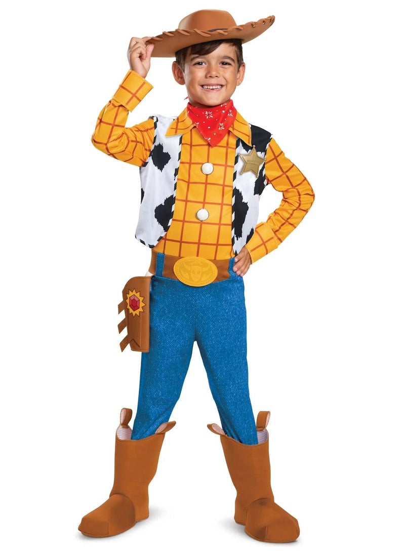 Disguise Woody Toy Story 4 Deluxe Boys Costume  - Image 1