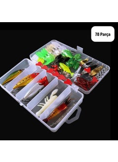 Buffer ® 78 Piece Fishing Lures and Fishing Accessories Set  - Image 3