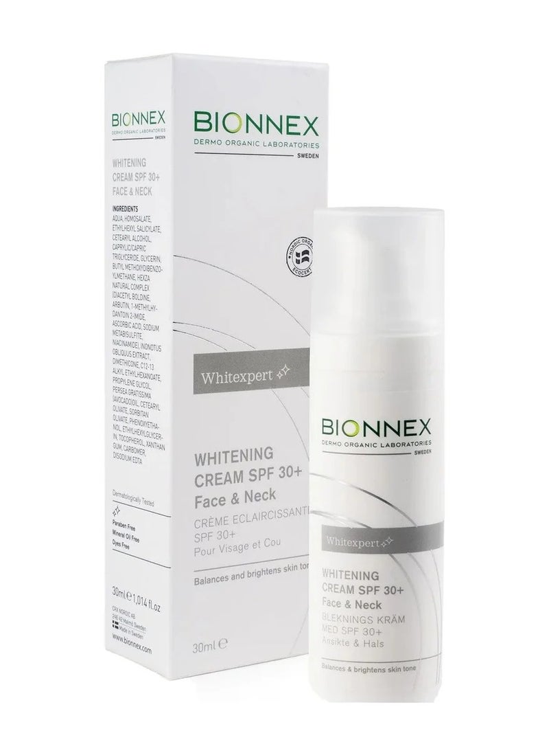 BIONNEX Whitexpert Whitening Cream SPF 30+ Face & Neck 