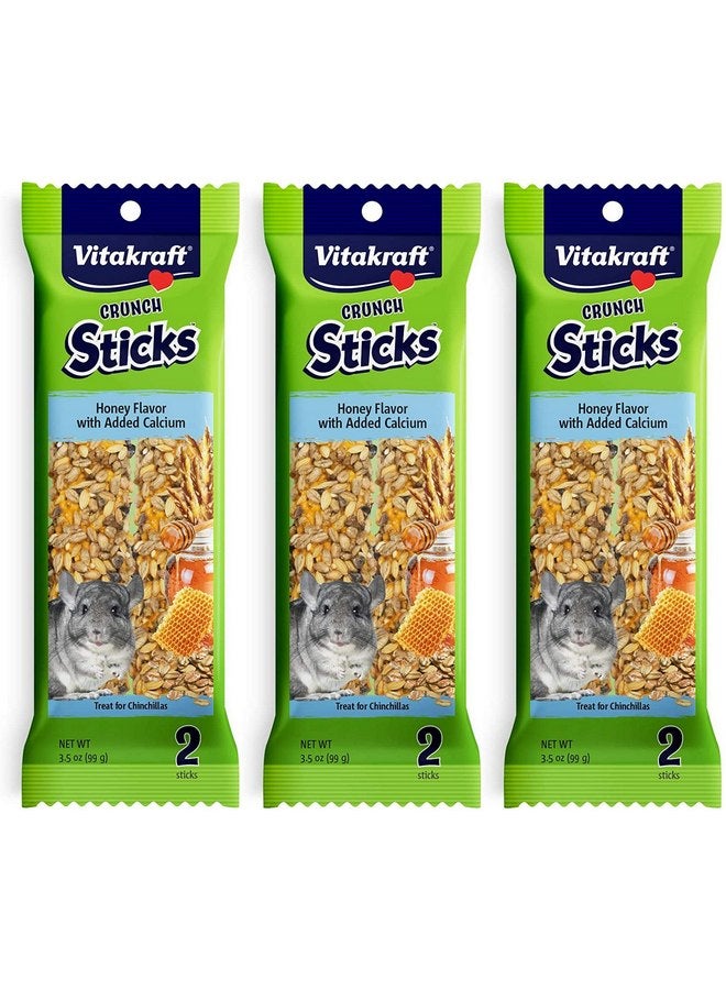 فيتاكرافت مجموعة فيتاكرافت المكونة من 3 قطع من أعواد نكهة العسل مع إضافة الكالسيوم المقرمش، 2 عصا لكل قطعة - Image 1