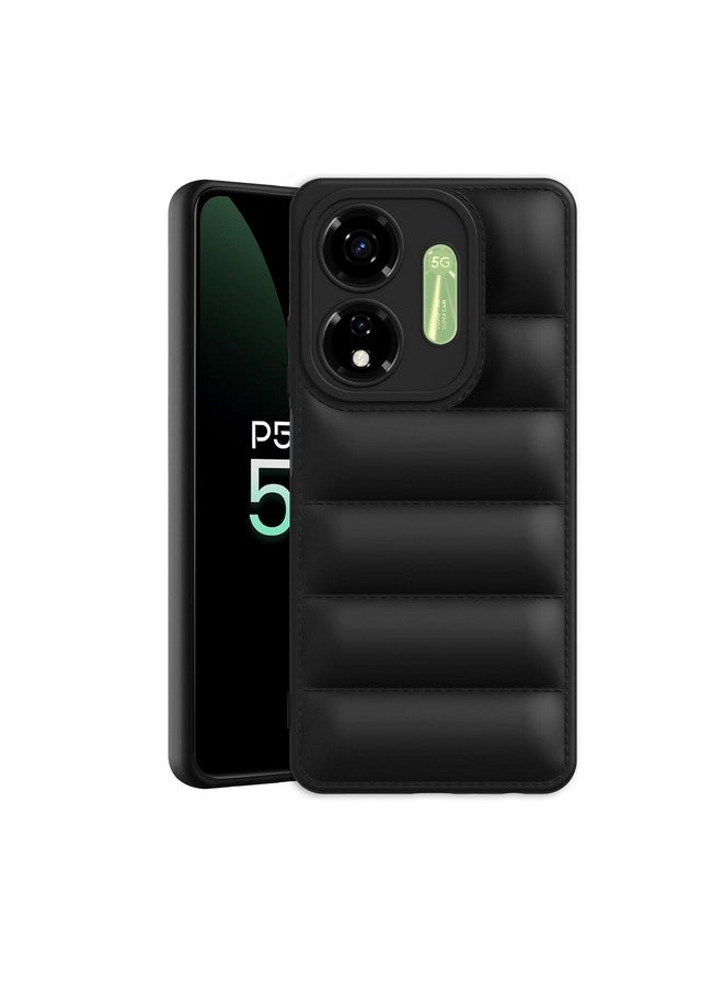 Plus غطاء كاميرا حماية بفاخر لitel P55 5G - أسود - Image 1