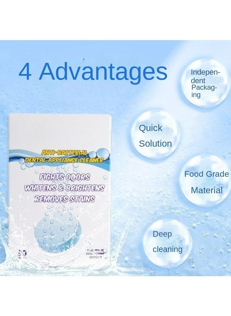 Fresh and White in One Swipe! Denture and Bottle Cleaning Tablets Combo