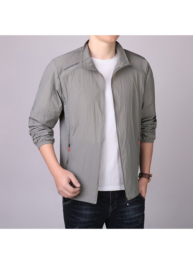 Song Feng Ya Sun Protection Clothing Men's Summer Casual Thin Ice Silk Youth Top Sun Protection Clothing Outdoor Fishing Sportswear Trendy - Image 1