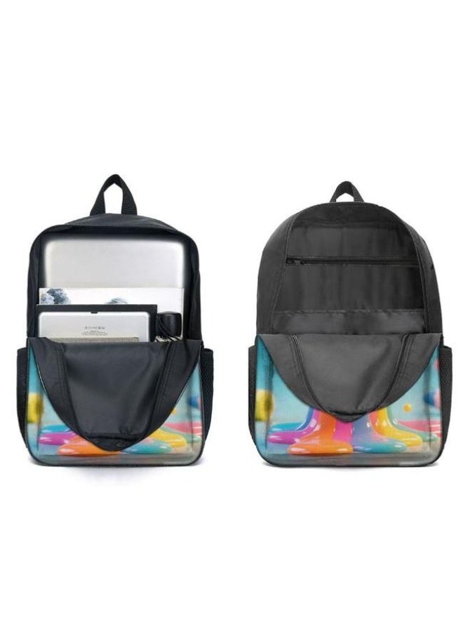 Cartoon backpack three-piece set, cute design, new campus trend (suitable for primary and secondary schools, children) - 2 - Image 4