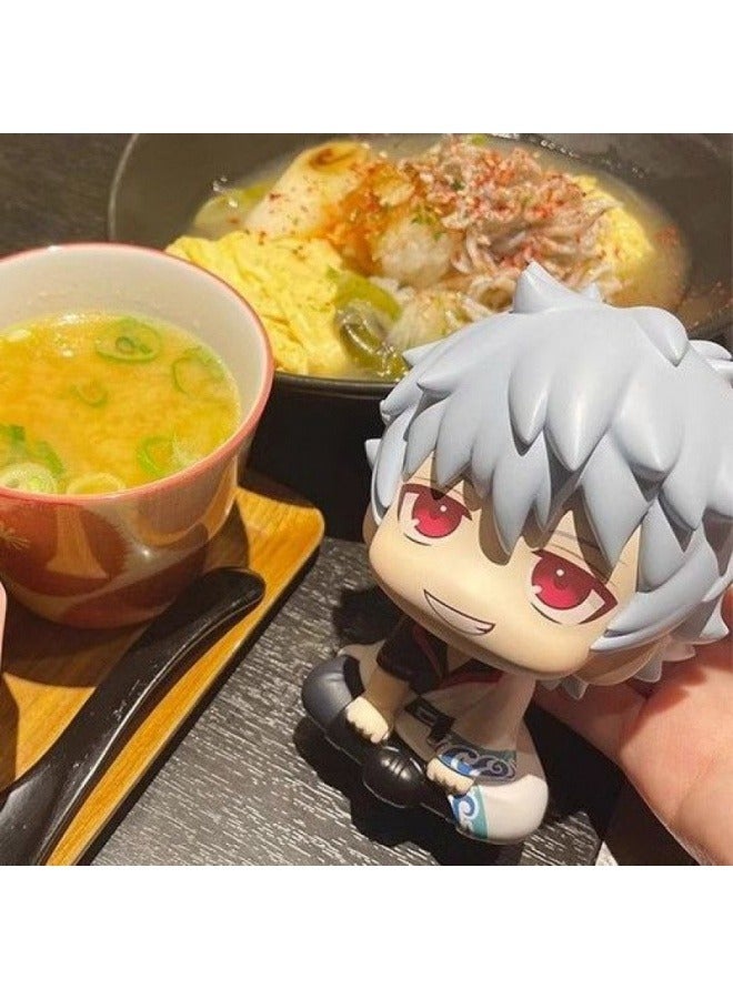 عام جينداما ديكوراتيف نموذج شخصية شيشيرو من جينداما يدوية، ديكور مكتبي، لعبة جمعية، هدية للأصدقاء والعائلة. - Image 2