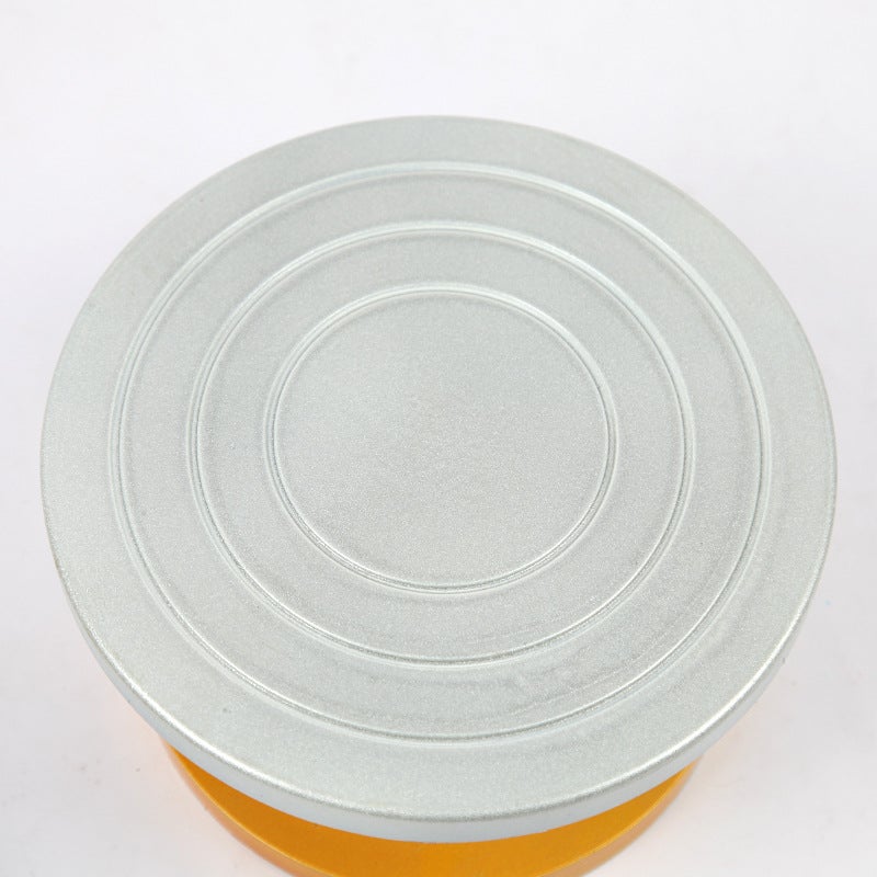 25Cm Plastic Steel Turntable 30Cm Pottery Clay Plastic Pan/Tilt Trimming Table Cake Decorating Turntable Manual Washing Bar Turntable - Image 4