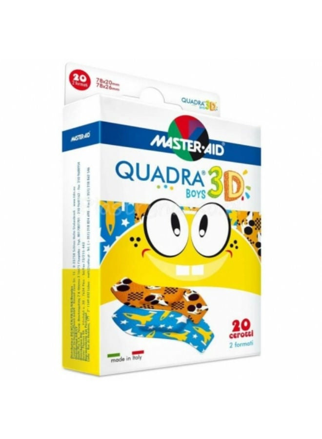 Master Aid Quadra 3D boys 20's