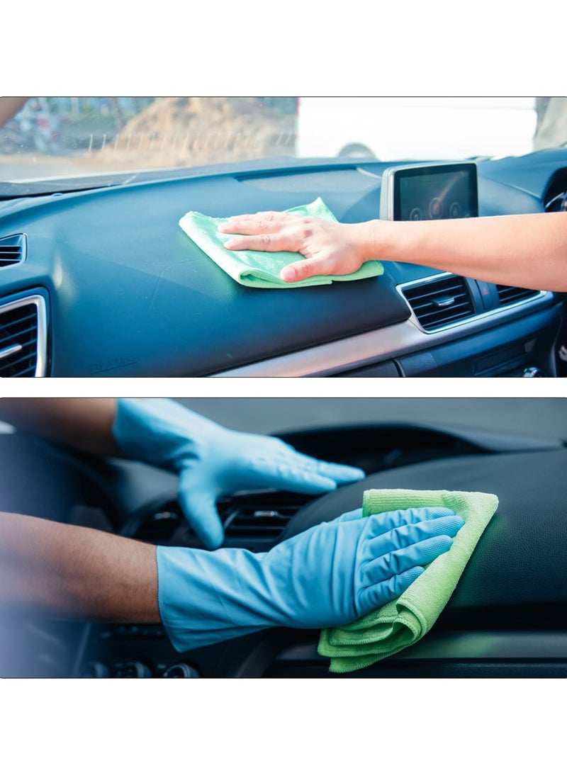 نورا مجموعة نورا - اشتري عبوة من قطعتين من منتج حماية السيارة من نورا - 118 مل - يلمع ويحمي الفينيل والمطاط والبلاستيك بتركيبة مضادة للأشعة فوق البنفسجية للحصول على لمسة نهائية سوداء عميقة - Image 4