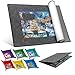Becko US 2000pc Foldable Puzzle Board with 6 Colorful Trays TPU Cover Portable Lightweight Puzzle Table Felt Mat with Auxiliary Lines for Storage for 2000 1500 1000 Pieces Puzzles Dark Gray - Image 3