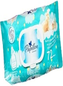 Papillon Papilon baby born 72 wipes 