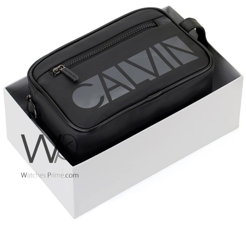 Calvin Klein Jeans Calvin Klein Black  Hand bag for Men with Gift Box - Image 1