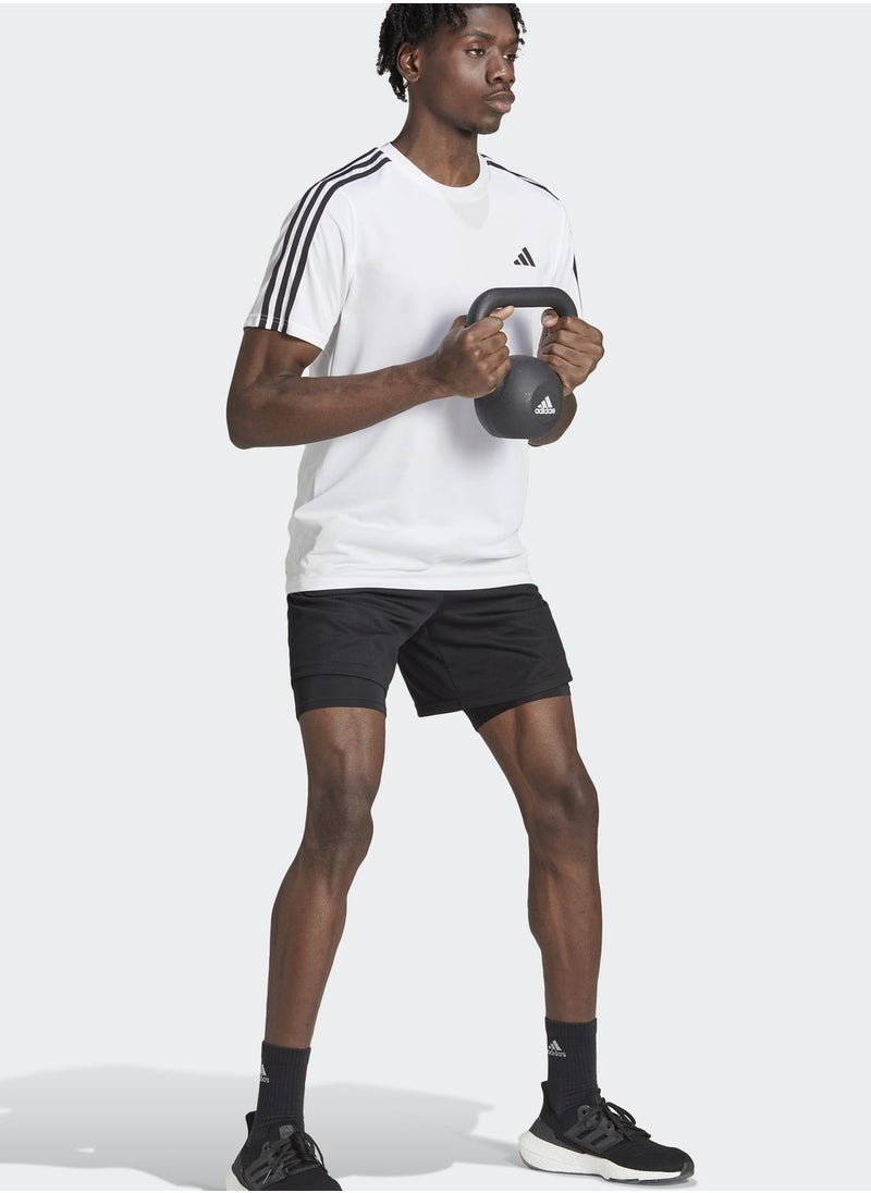 Adidas - 3 Stripes Train Essential T-shirt - Image 1