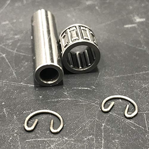 DONSP1986 PK80 80cc Needle Bearing and Piston Pin, Clips Combo - 2 Stroke 66cc/80cc Gas Motorized Bicycle - Image 2