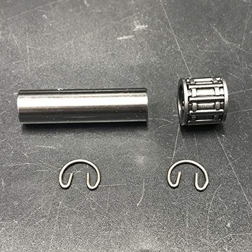 DONSP1986 PK80 80cc Needle Bearing and Piston Pin, Clips Combo - 2 Stroke 66cc/80cc Gas Motorized Bicycle - Image 1