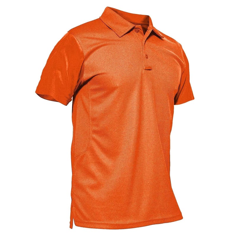 MAGCOMSEN Golf Polo Shirts for Men T Shirts for Men Casual Shirts Fishing Shirts Mens Golf Polo Shirts Short Sleeve Shirts Golf Work Shirts Quick Dry Shirts Summer Shirts - Image 1