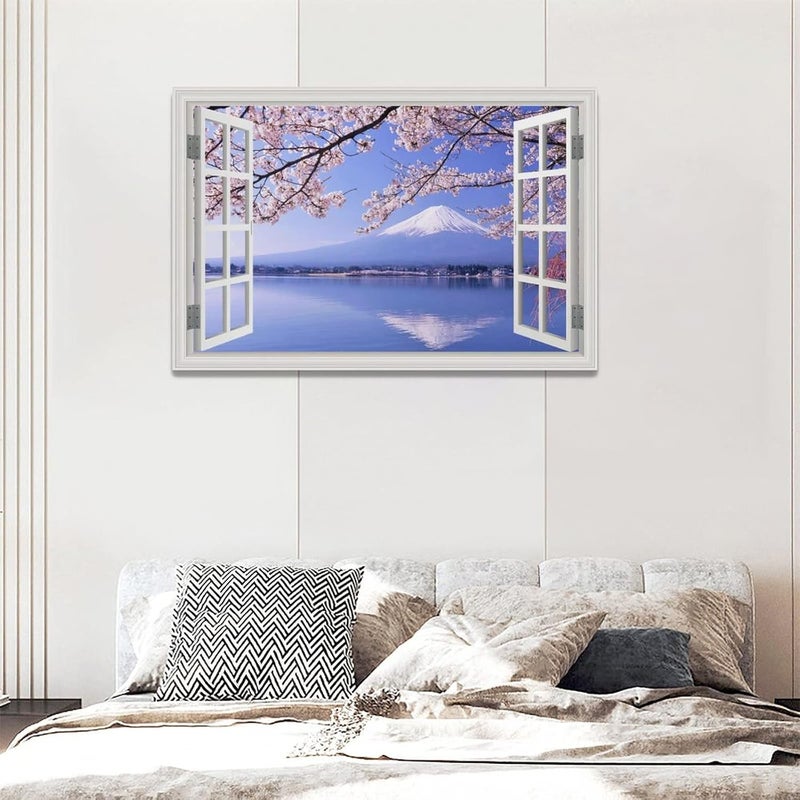 Tijuboni Japanese Landscape Canvas Wall Art - Image 5