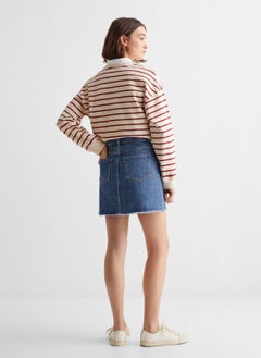 MANGO Youth Essential Denim Skirt  - Image 4