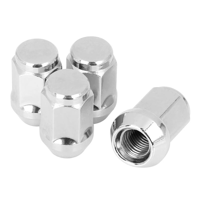 Wheel Lug Nuts Auto M12X1.25 Wheel Lug Nuts M12x1.5 Steel Racing Screw Bolt Head Cover Car Repair Tools Accessories(F) - Image 1