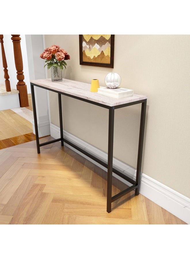 HOMERECOMMEND Console Sofa Tables End Tables Computer Desk Coffee Snack Console Tables for Living Room Or Corridor Hallway - Image 3