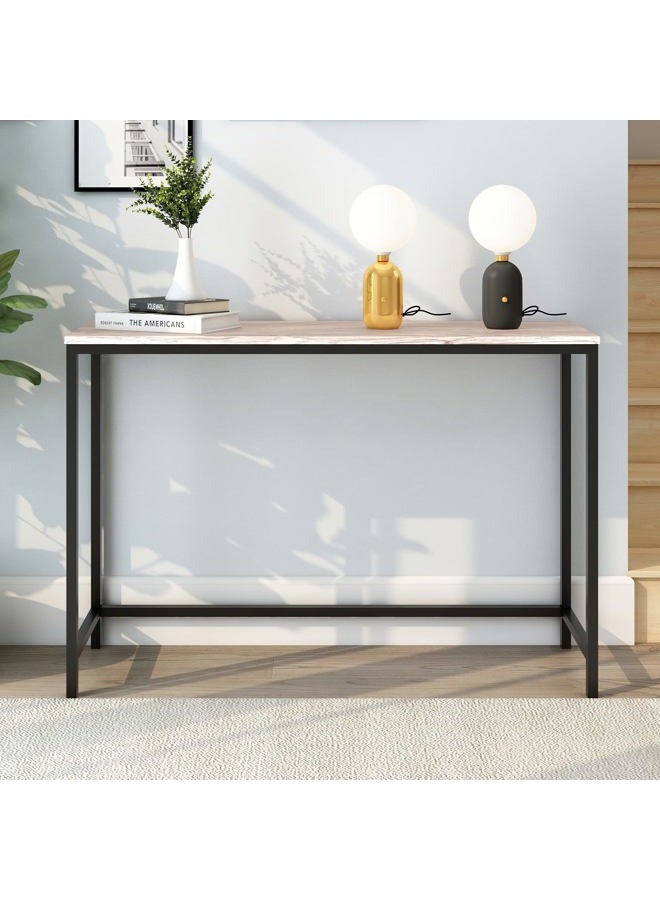 HOMERECOMMEND Console Sofa Tables End Tables Computer Desk Coffee Snack Console Tables for Living Room Or Corridor Hallway - Image 5