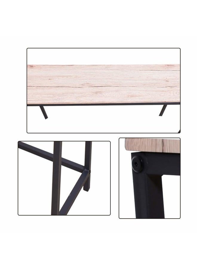 HOMERECOMMEND Console Sofa Tables End Tables Computer Desk Coffee Snack Console Tables for Living Room Or Corridor Hallway - Image 4