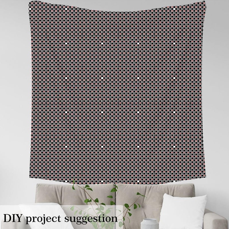 Gulf climate tested upgraded quality Geometric Checkerboard Patchwork Fabric by The Yard Plaids Grids Heart Indoor Outdoor Fabric Modern Simple Style Soft Flannel Polyester No Stretch Fabrics Sewing Lovers Black Red 10 Yards 360"x59" Precision polished solid material Cost saving design picks All-round applied quality Minimal design Cost effective upgraded craftsmanship Trendy natural tone options One piece build Long term use design Affordable purchase options Multiple sizes Transit & use compatible Heat insulation layer Polished safe edge Multi-color available build Local & cross border ship compatible Individual & group usable General standard crafted Multi-demand compliant quality Consistent single item quality Various size alternatives Individual group scene compatible Home & professional compatible Odor free color Daily life matching design - Image 4